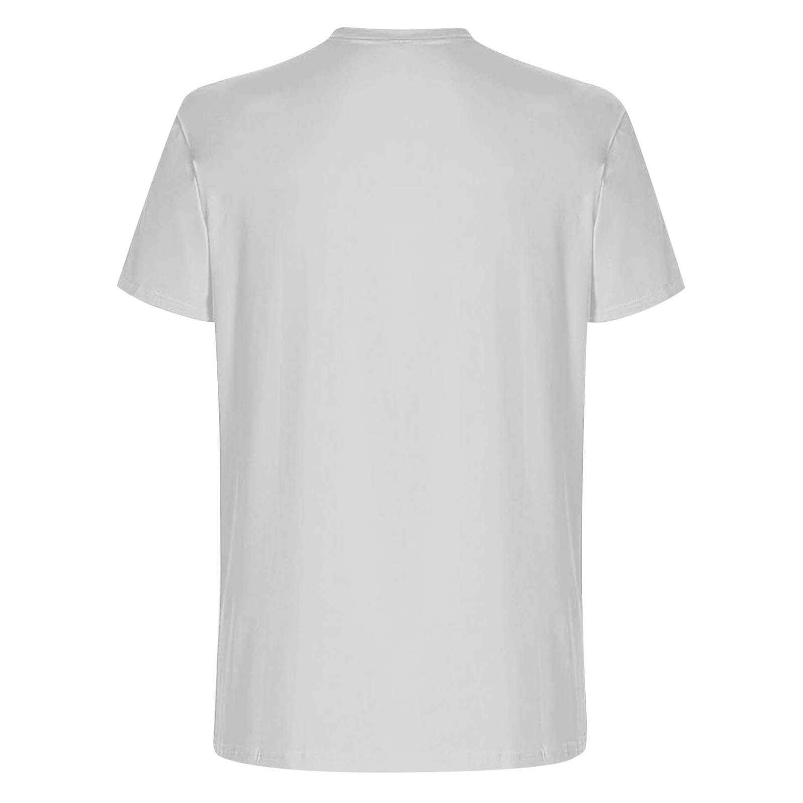 thumbnail image 5 of Camiseta oversize de verano para hombre - Cuello redondo y manga corta con estampado urbano - Camiseta deportiva holgada e informal, 5 of 5